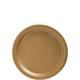 Gold Extra Sturdy Paper Dessert Plates, 6.75in, 50ct